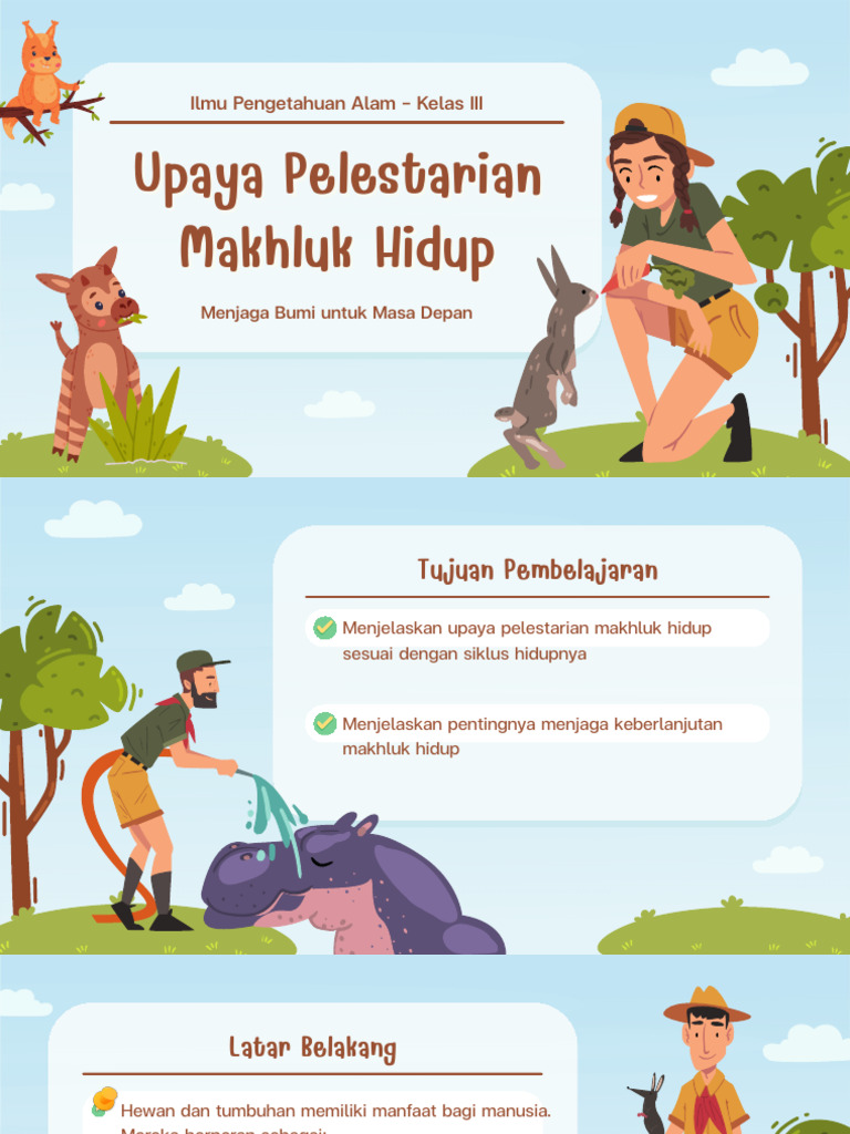 7 Contoh Soal IPA Kelas 4 Upaya Pelestarian Makhluk Hidup yang Wajib Dipelajari Siswa