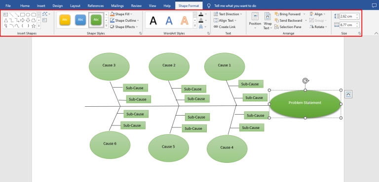 Ternyata Ini Cara Membuat Diagram Fishbone di Word dengan Cepat dan Sangat Mudah