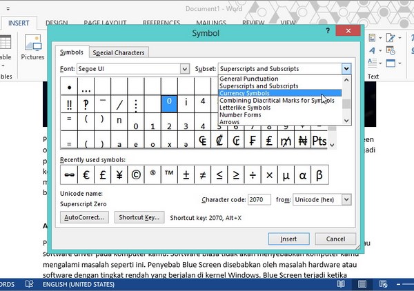 Ternyata Ini Cara Membuat Simbol Diameter di Word yang Jarang Diketahui Banyak Orang