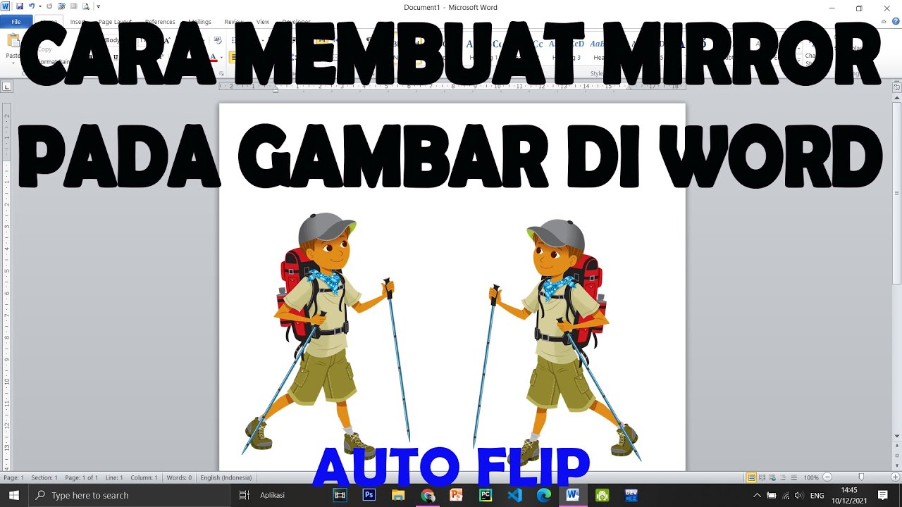 Cara Membuat Effect Mirror Gambar Dengan Photoshop Youtube - Free Word