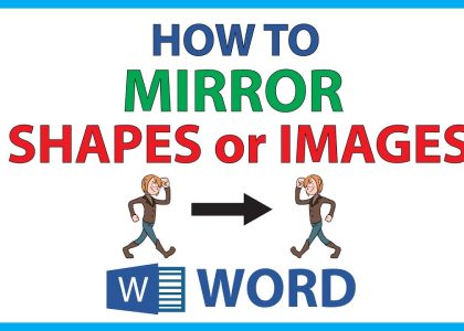 3 Cara Mirror Foto di Word yang Efektif, Ternyata Semudah Mengatur Spasi!