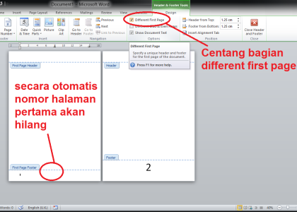 3 Rahasia Cara Memberi Halaman pada Word Kecuali Cover untuk Terbitkan Buku Sendiri