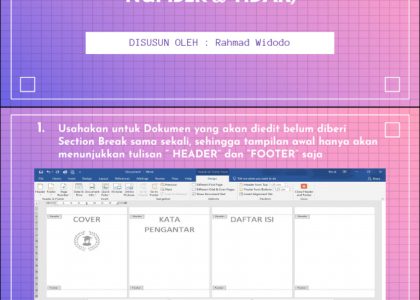 3 Trik Rahasia Cara Menyatukan Section di Word yang Jarang Diketahui