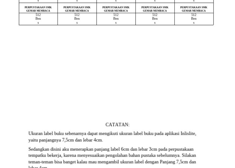 Cara Membuat Label Buku Perpustakaan dengan Word: 3 Langkah Mudah di 2026