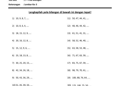 Ternyata Kunci Jawaban Matematika Kelas 11 Halaman 54 untuk Soal Matematika Kelas 4 Bab 1