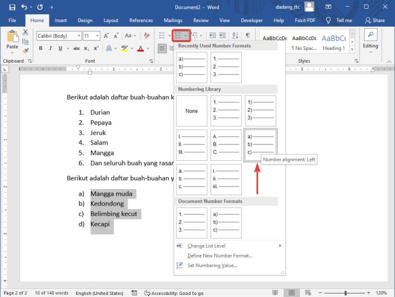 Ternyata Semudah Ini Cara Mengotomatiskan Numbering di Word, Wajib Dicoba!