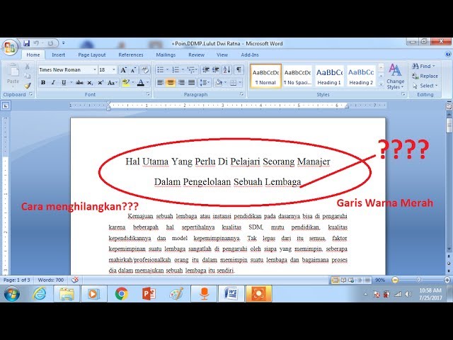 Cara Menghilangkan Garis Merah di Word dengan Mudah Solusi Praktis Cara Menghilangkan Garis Merah di Word dengan Mudah Solusi Praktis