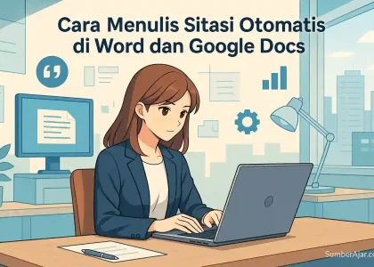 Wajib Tahu! 3 Langkah: jelaskan cara menambahkan sebuah sitasi pada microsoft word