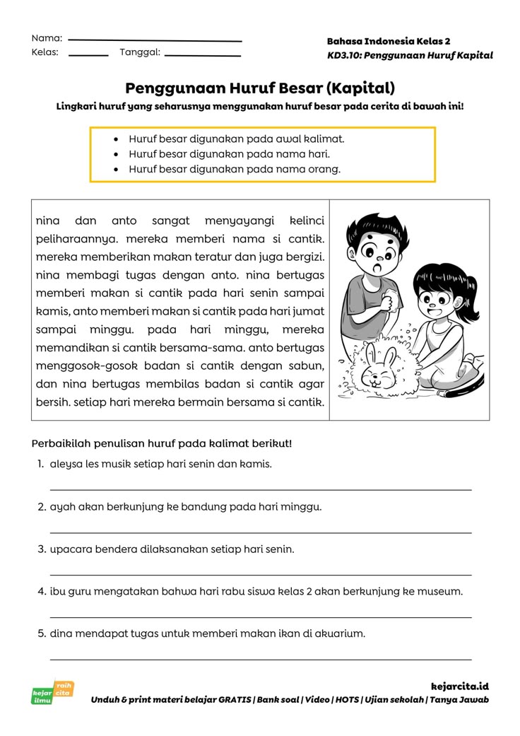 5 Contoh Soal Cerita Kelas 2 SD yang Sering Muncul di Ujian, Wajib Tahu Sebelum Anak Ujian