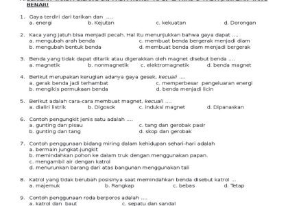 5 Fakta Mengejutkan dari Soal Mid Semester 2 Kelas 5 IPA yang Wajib Tahu