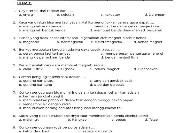 5 Fakta Mengejutkan dari Soal Mid Semester 2 Kelas 5 IPA yang Wajib Tahu