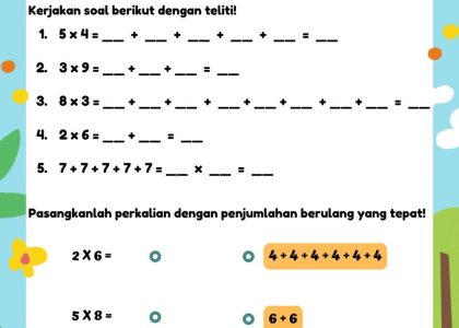 5 Trik Rahasia Jawab Soal Perkalian Kelas 2 Semester 2 yang Selama Ini Salah
