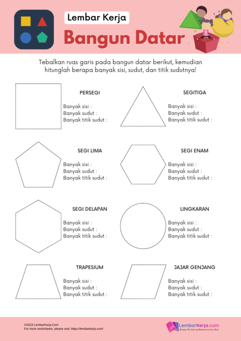 7 Cara Mudah Kuasai Soal Matematika Kelas 2 Bangun Datar, Wajib Tahu untuk Anak!