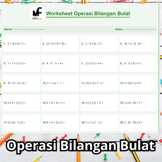 7 Latihan Soal Matematika Kelas 4 Operasi Bilangan Bulat yang Sering Bikin Salah Jawab, Wajib Tahu Triknya!