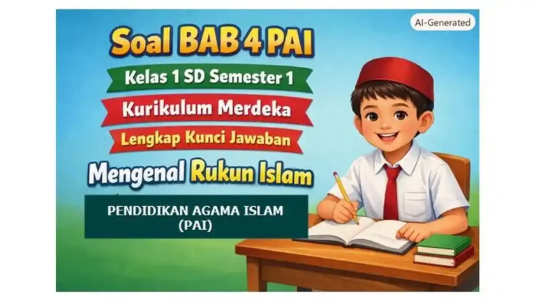 Akhirnya Tersedia Contoh Soal Mtk Kelas 4 Semester 1 Kurikulum Merdeka Lengkap dengan Kunci Jawaban Siap Cetak
