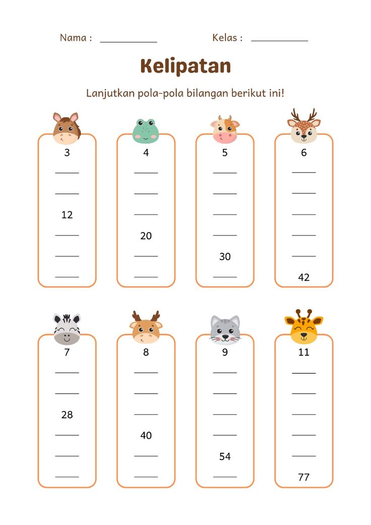 Terbukti 5 Cara Cepat Kuasai latihan soal matematika kelas 4 sd tentang pola kelipatan