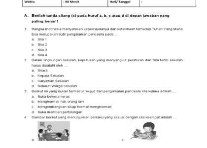 Ternyata Ini 5 Contoh Soal Mid Semester Kelas 5 Tema 1 SD yang Sering Muncul dan Wajib Dikuasai Siswa